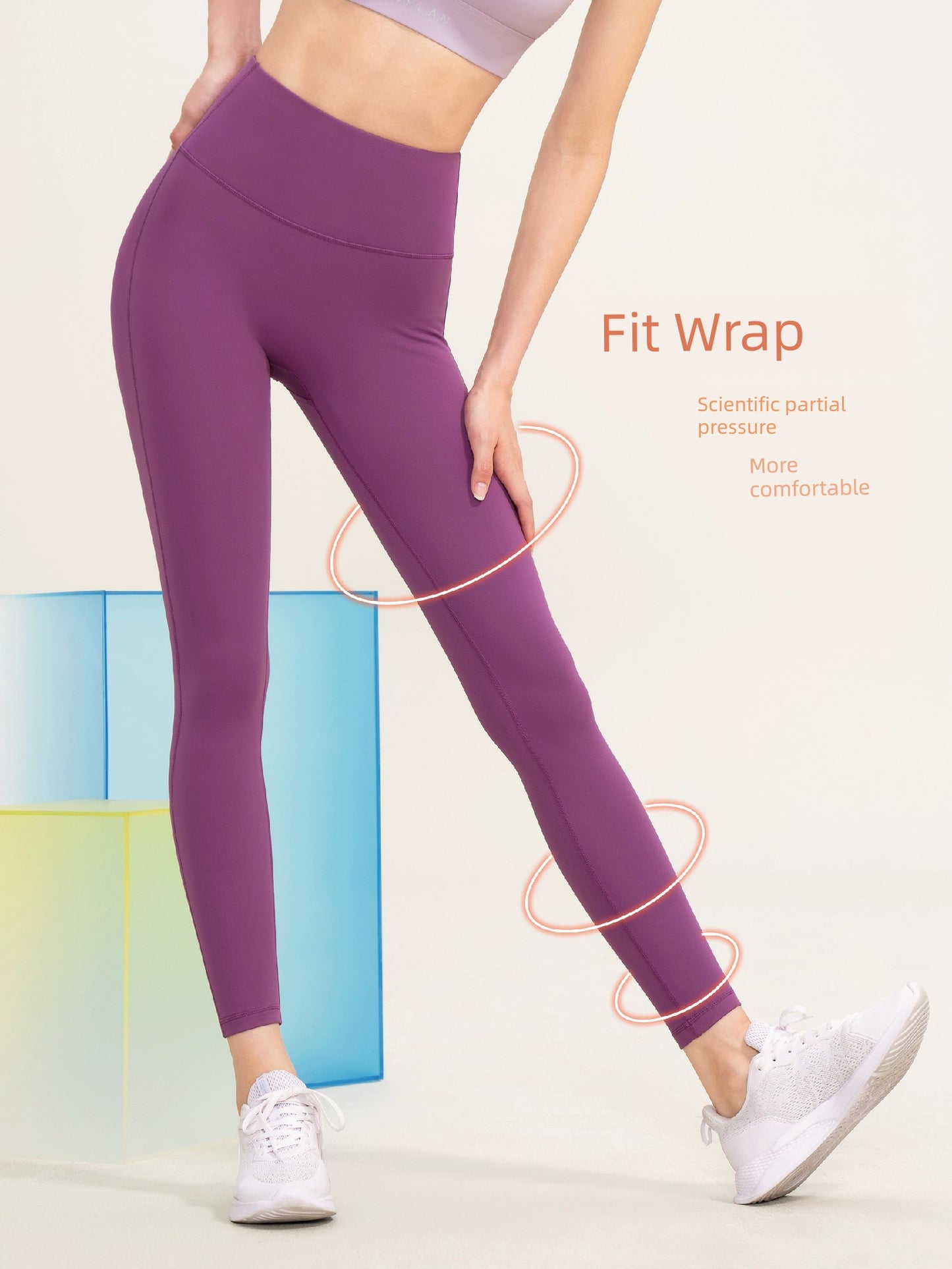 Fleece-lined High Waist Hip Lift Running Tight Autumn and Winter Yoga Pants